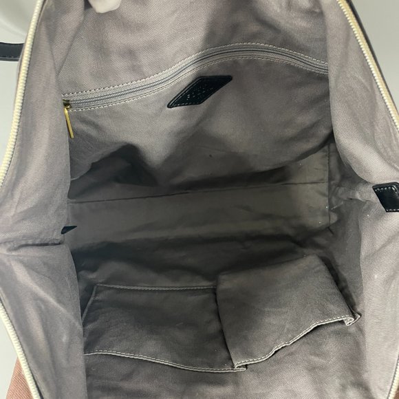 Fossil Silver-Gray Sparkly Tote Bag - Picture 12 of 15